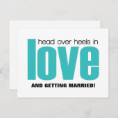 ヘッドオーバーヒール日付はがき、アクアを保存 案内ポストカード (正面/裏面)