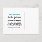 ヘッドオーバーヒール日付はがき、アクアを保存 案内ポストカード (裏面)