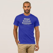 ヘッドガスケットの暗殺者のワイシャツ Tシャツ (正面フル)