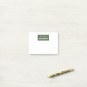 ヘッドガーデナーパーソナライズされたノベルティガーデンテーマ ポストイット (デスク上)