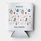 ヘッドガーデナーパーソナライズされた 缶クーラー (正面)