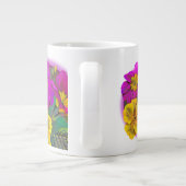 ヘッドガーデナープリムローズの花ジャンボマグ ジャンボコーヒーマグカップ (裏面)