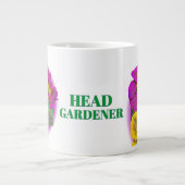 ヘッドガーデナープリムローズの花ジャンボマグ ジャンボコーヒーマグカップ (正面)