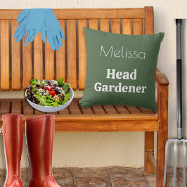 ヘッドガーデニングガーデンデコパーソナライズされたア クッション