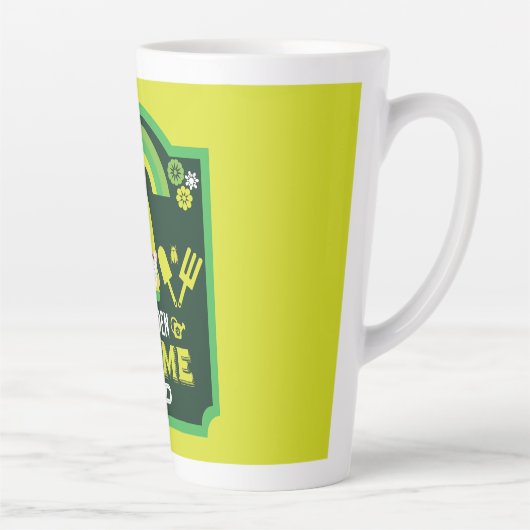 ヘッドガーデン格言ガーデン カフェラテマグ (右)