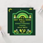 ヘッドガーデン格言ガーデン カード (正面/裏面インサイチュ)