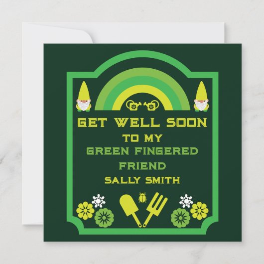 ヘッドガーデン格言ガーデン カード (正面)