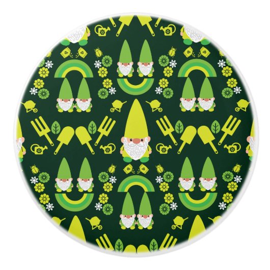 ヘッドガーデン格言ガーデン セラミックノブ (正面)