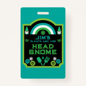 ヘッドガーデン格言ガーデン バッジ (裏面)