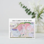 ヘッドゲームウルトラ迷路'10 ポストカード (スタンド正面)