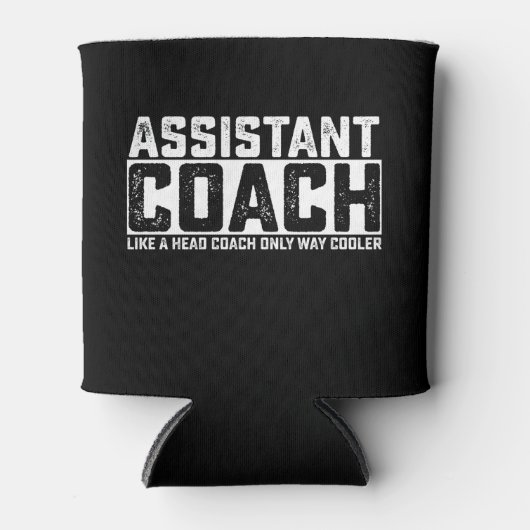 ヘッドコーチのようなアシスタントの唯一の方法クール 缶クーラー (正面)