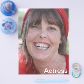 ヘッドショットコンポジットカード – アクターゼットカード チラシ (シングル)