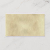 ヘッドショットセピアのテクスチャモデル俳優の名刺 名刺 (裏面)