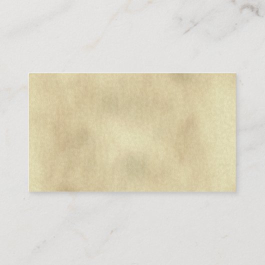 ヘッドショットセピアのテクスチャモデル俳優の名刺 名刺 (裏面)