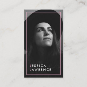 ヘッドショット写真アクターモデルモダン写真 名刺