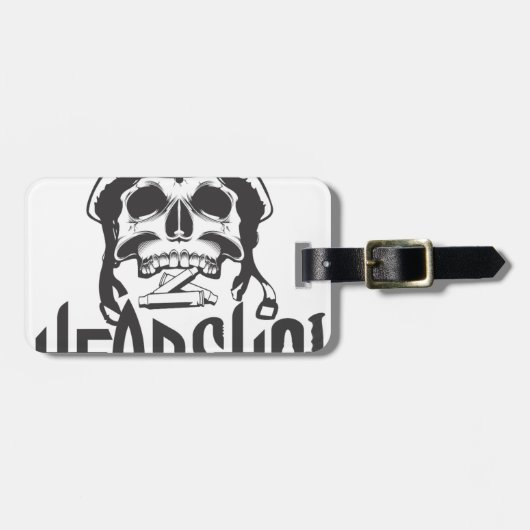 ヘッドショット ラゲッジタグ (正面横)