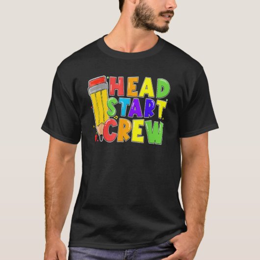 ヘッドスタートクルー先生新学期Ki Tシャツ (正面)