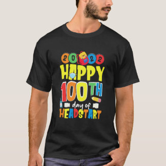 ヘッドスタートスクール100日 生徒 先生 子供たち Tシャツ
