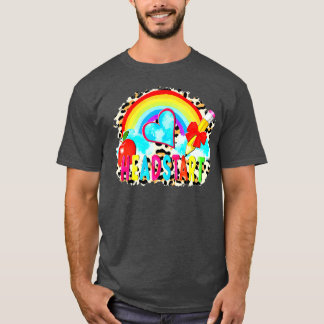 ヘッドスタート先生レインボー幼児期戻る Tシャツ
