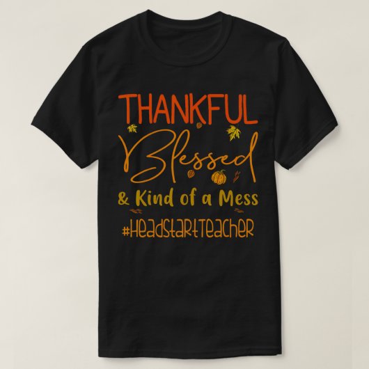 ヘッドスタート先生感謝賛美との種類 Tシャツ (デザイン正面)