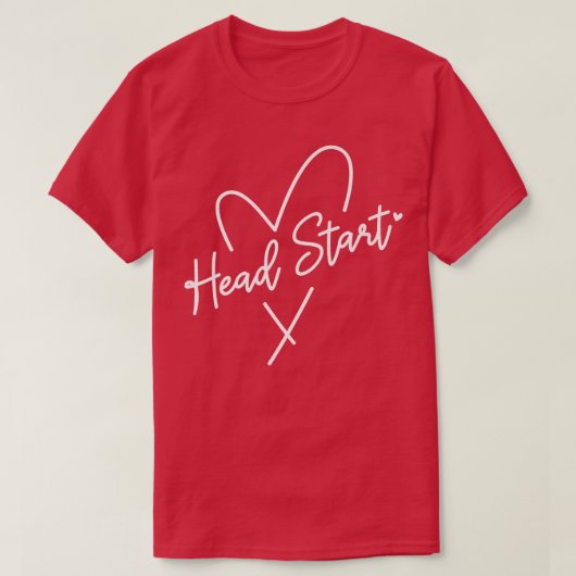 ヘッドスタート先生新学期幼児期 Tシャツ (デザイン正面)