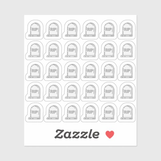 ヘッドストーントンムストーンブホプランナー シール (シート)