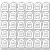 ヘッドストーントンムストーンブホプランナー シール (正面)