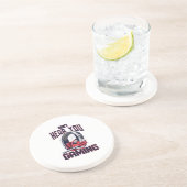 ヘッドセット付きゲームデザイン コースター (側面)