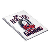 ヘッドセット付きゲームデザイン ノートブック (右側)