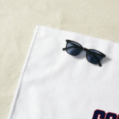 ヘッドセット付きゲームデザイン ビーチタオル (インサイチュ)