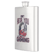 ヘッドセット付きゲームデザイン フラスク (左)