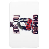 ヘッドセット付きゲームデザイン マグネット (縦)