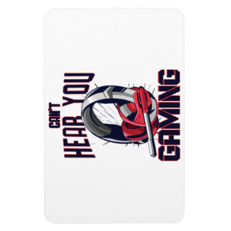 ヘッドセット付きゲームデザイン マグネット