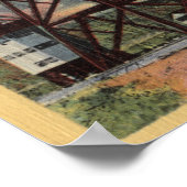 ヘッドタワー、ミキシングプラント、シャスタダム ポスター (角)