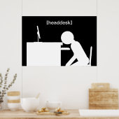 ヘッドデスクのポスター ポスター (キッチン)