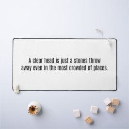 ヘッドデスク澄んマット デスクマット