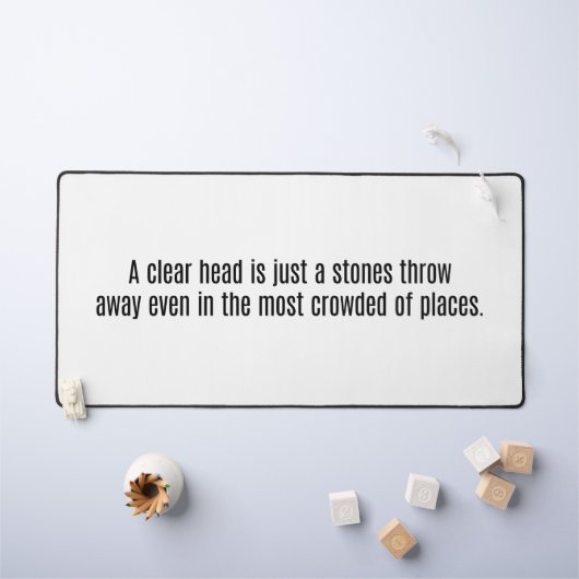 ヘッドデスク澄んマット デスクマット (キッズテーブル)