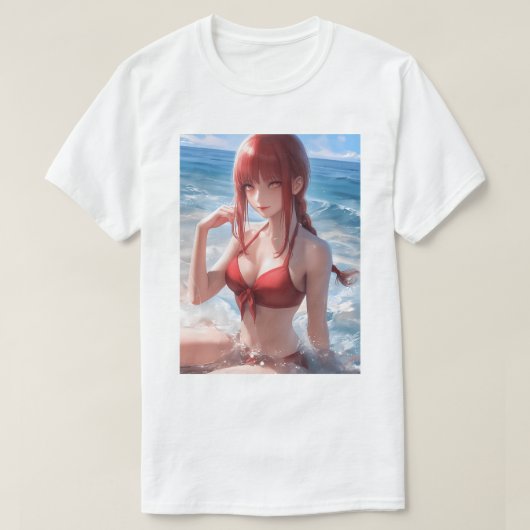 ヘッドデビルハンター水着34 Tシャツ (デザイン正面)