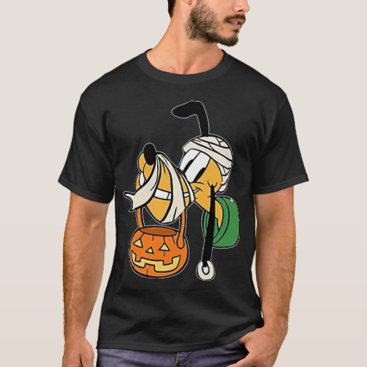 ヘッドハロウィおっちょこちょいのーン Tシャツ (正面)
