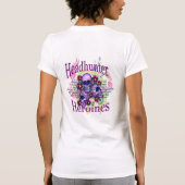 ヘッドハンターのヒロイン Tシャツ (裏面)