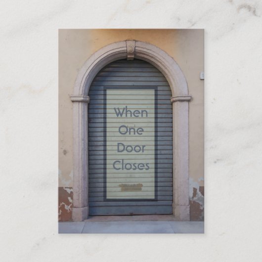 ヘッドハンター、ユニークな雇用の配置代理店 名刺 (正面)