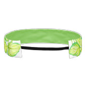 ヘッドバンドの「調和イン・グリーン」 アスレチックヘッドバンド (裏面)