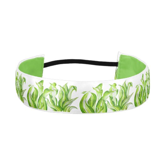 ヘッドバンドの「Hosta with the Mosta」 アスレチックヘッドバンド (正面)