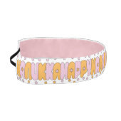 ヘッドバンドハヌッカハッピーピンク/オレンジ アスレチックヘッドバンド (左)