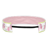 ヘッドバンド上のエキゾチックな明るい赤紫色 アスレチックヘッドバンド (裏面)