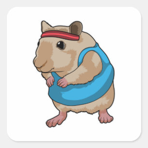 ヘッドバンド付きランナーとしてマウス スクエアシール
