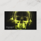 ヘッドフォンで独自のX線スケルトンを作成する 名刺 (正面)