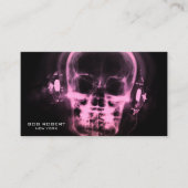 ヘッドフォンで独自のX線スケルトンを作成する 名刺 (正面)