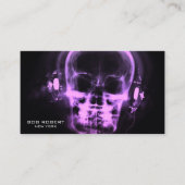 ヘッドフォンで独自のX線スケルトンを作成する 名刺 (正面)