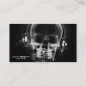 ヘッドフォンで独自のX線スケルトンを作成する 名刺 (正面)